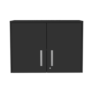 Armadio a Muro con Doppia Porta e Tre Ripiani Interni, Mobili da Cucina - Product Image 2