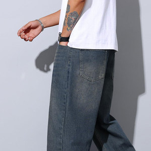 New Arrival <b>Men</b> Denim Pant High Quality Breathable Soft Customized Colors and Sizes Best Selling Autumn Summer Casual Jeans - Product Image 5