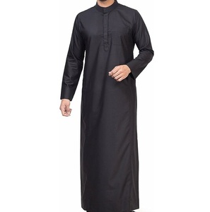 Ropa Musulmana al por Mayor para Hombre, Thobes con Bolsillo en el Pecho, Ropa de Oriente Medio, Dubai, Vestido Islámico Musulmán para Hombre, Thobes Árabes de Dubai - Product Image 3