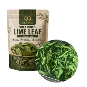 99 Gold Data Natural <b>Dried</b> <b>Lime</b> Leaf 50g 100g Custom Package OEM private lable rebtand Vietnam Natural No Additives Green Herbs - Product Image 1