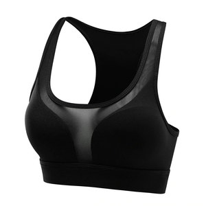 Soutien-gorge de sport personnalisé pour femme, dos nageur, maintien moyen, panneau en maille respirante, col rond, pour la gym, par IGNITEFIT WEAR - Product Image 6