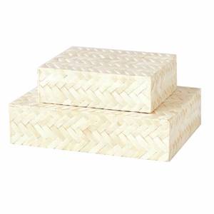 High Quality Handmade Chevron Pattern Bone Inlay <b>Box</b> Bone Decorative Jewelry & <b>Keepsake</b> Storage Organizer <b>Box</b> for Home Decor - Product Image 6
