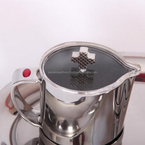 Ensemble de Cruet élégant en laiton avec finition nickelée forme de pichet Design moderne avec croix sur et plateau ovale supérieur pour religieux - Product Image 2