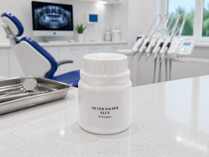 Pâte de flux de brasage dentaire orthodontique en argent, haute température, pour l'assemblage de métaux, fournisseur de laboratoire d'INDIE - Product Image 3