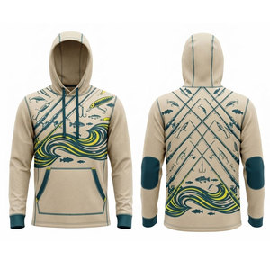 Sudadera con Capucha para Pesca, Manga Larga, Ropa Deportiva para Exteriores con Protección Solar para Pesca, Camping, Senderismo, Navegación y Viajes - Product Image 1