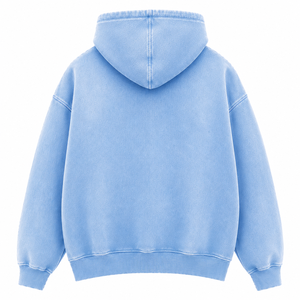 Premium Winter <b>Sun</b> Fade Streetwear Oversized Heavyweight Cotton Fleece Garment Dyed Pullover Hoodie OEM ODM - Product Image 4