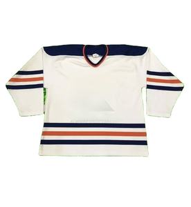Maillot de hockey sur glace unisexe de haute qualité personnalisable avec logo brodé ou imprimé sur toute la surface par sublimation - Product Image 1