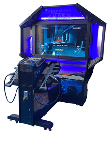Venta caliente Operación de entretenimiento en interiores Simulación de fantasmas Máquina de juego de disparos de pistola doble Máquina de juego de arcade - Product Image 2