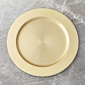 Plato de metal hecho a mano para decoración de mesas en bodas, restaurantes, hoteles, resorts, eventos y banquetes. - Product Image 1