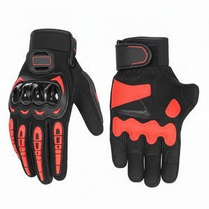 Gants de moto de protection en gros pour hommes, respirants, anti-chute, avec grip, pour la course - Product Image 4