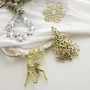 Luxury Plastic Eco Friendly Fashionable <b>Christmas</b> Ornaments <b>Reindeer</b> Snowflake Bell Tree Ballerina Decorations - Product Image 3