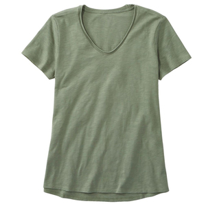 Camisetas de algodón de alta calidad para mujer, ropa deportiva para gimnasio, cuello redondo, Color sólido, de gran tamaño - Product Image 4