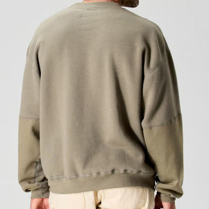 Sudadera Personalizada para Hombre, Cuello Redondo, Estilo Casual Urbano, para Compradores de Ropa al por Mayor y al Detal - Product Image 6