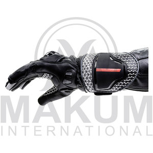 Custom Design Men's Full-Finger Racing <b>Gloves</b> <b>Touch</b>-Screen Leather Motorcycle <b>Gloves</b> - Product Image 4