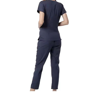 Conjuntos de Uniformes Médicos Personalizados Antiarrugas, Blanqueadores, de Punto, Ecológicos, de Spandex/Poliéster para Hospital - Product Image 6