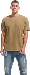 Camiseta de Cuello Redondo de Punto 100% Algodón para Hombre, Logotipo Personalizado Impreso, Informal, Manga Corta, Suave, Cómoda, Transpirable, de Secado Rápido - Product Image 2