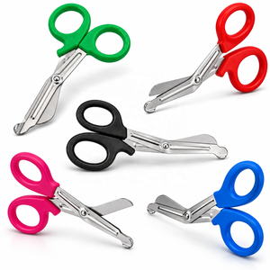 Ensemble de ciseaux chirurgicaux MJW multicolores, 5 pièces, lames en acier inoxydable, ensemble d'instruments manuels pour usage médical en clinique, hôpital, soins infirmiers - Product Image 3