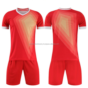 Uniforme de Fútbol de Manga Corta Unisex de Alta Calidad en Oferta, Ropa Deportiva para Adultos, 100% Poliéster, Transpirable y de Secado Rápido - Product Image 6