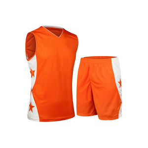 Ensemble Maillot de Basketball Unisexe en Polyester Respirant à Séchage Rapide, Col en V, Sans Manches – Vente en Gros Direct Usine - Product Image 3