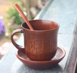 Premium Wooden Coffee Mug Handmade Solid Wood <b>Cup</b> Natural Finish Rustic Design Eco Friendly Drinkware <b>for</b> Dining - Product Image 4
