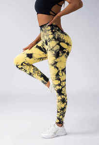 Pantalones de Yoga de Spandex de Alta Elasticidad, Ropa Deportiva con Estiramiento en Cuatro Direcciones - Product Image 4