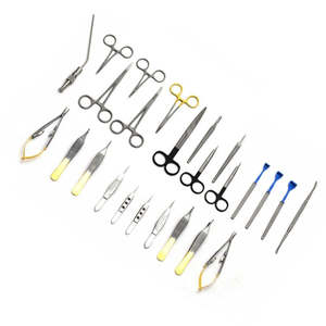 Ensemble d'instruments de chirurgie plastique en acier inoxydable, certifié MOL, ensemble d'instruments de blepharoplastie manuels Seiff par Blush Surgical - Product Image 3