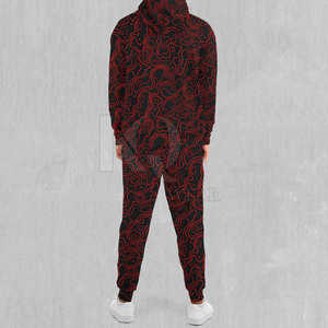Chándal Ligero de Invierno para Hombre, Sublimado, con Tela Elástica de Alta Comodidad, Estampado Único de Alto Rendimiento, Talla Grande para Gimnasio - Product Image 2