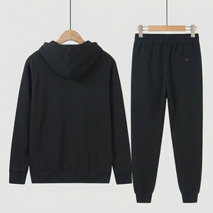 Conjuntos Deportivos para Hombre, Fabricación OEM, Personalizados, de Alta Calidad, Casuales, Transpirables, con Cintura Elástica, Sudaderas con Capucha Estampadas, Otoño, 360 Gramos - Product Image 2