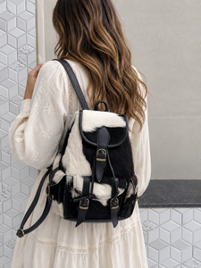 Mochila de Cuero Vacuno Unisex al por Mayor, con Múltiples Bolsillos, Cierre de Cremallera, Moderna y Elegante, para la Escuela y Viajes - Product Image 3