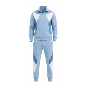 Mens Custom Sports Tracksuit Gym Workout Training Jogging Set Full Zip Jacket <b>Pants</b> OEM ODM Clothing Manufacturer Factory Custom - Product Image 1