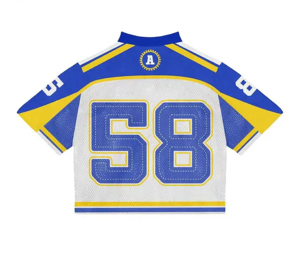 Camisetas de Fútbol Americano Retro de Estilo Urbano, 100% Poliéster, Sublimación, Diseño Personalizado, Secado Rápido - Product Image 4