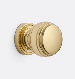 Manijas de Puerta de Latón Fundido, Elegantes y Duraderas, Perfectas para Interiores de Casas Modernas o Clásicas, Cuadradas Doradas - Product Image 2