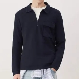 Nouveau pull tricoté haut de gamme pour garçons/hommes 2026, à manches longues, multi-poches, en laine/cachemire, pour l'hiver - Product Image 1