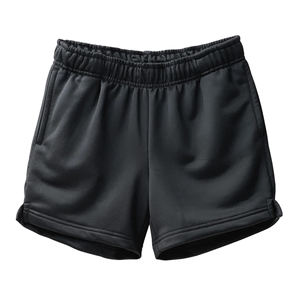 Pantalones Cortos Casuales de Tela Oxford para Hombre, Estilo Vintage, Lavados, 100% Algodón, Cintura Elástica con Cordón, Estilo Urbano - Product Image 2