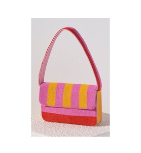 Sac à bandoulière pour femme, artisanal, de qualité supérieure, léger, brodé de perles, forme carrée, pour les occasions spéciales, meilleure vente AZ HANDICRAFTS HB 09 - Product Image 3