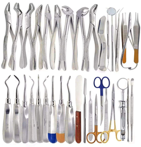 Juego de Instrumentos Dentales de Acero Inoxidable de la Mejor Calidad, Kit de Instrumentos Quirúrgicos para Consultorio Dental, Profesional, de Fábrica OEM, Manual, CE - Product Image 1