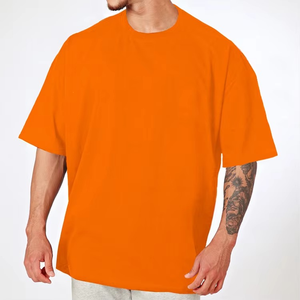 T-shirt en coton pour homme à prix de gros, coupe classique, haute qualité, respirant, manches courtes, impression numérique, en promotion - Product Image 4