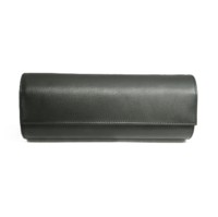 Boîte de rangement cylindrique en cuir pour montres de luxe, déroulable, amovible, sécurisée, personnalisable pour collectionneurs et voyageurs