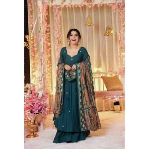 ชุดราตรีอนาร์คาลี XL ชุดงานปักลวดลาย - Product Image 2