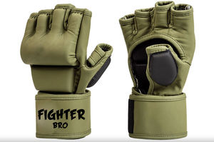 Guantes de MMA de Cuero Sintético para Entrenamiento, Combate, Muay Thai, Kickboxing, Gimnasio, Logotipo Personalizado, Ajuste Profesional - Product Image 2