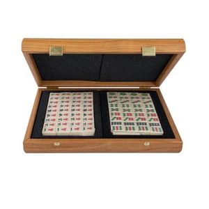 Jeu de Mahjong en bois rectangulaire moderne et durable |   Qualité artisanale écologique |   Tarif d'usine en gros pour l'anniversaire de la marque - Product Image 1