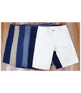 Shorts de sport en polyester pour hommes, taille élastique, coupe ample, longueur genou, couleur unie, pour l'été - Product Image 3