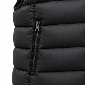 Chaleco acolchado para hombre con bolsillo, ligero, cálido, para aventuras al aire libre, ropa de invierno de primera calidad, estilo y calidad para exteriores. - Product Image 4