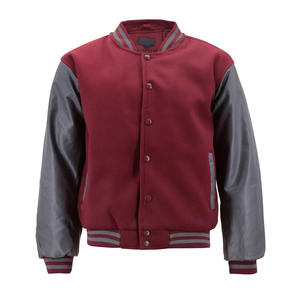 Varsity Jacket Manufacturer Made Custom College Jacket Wholesale Price Blank <b>Men</b> Baseball Embroidery Logo - Product Image 5