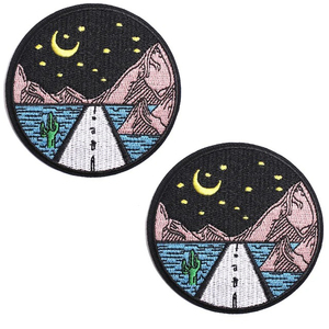 Parche de tela bordado ecológico con diseño de personaje lindo y logotipo personalizado para Chibi, para coser - Product Image 2