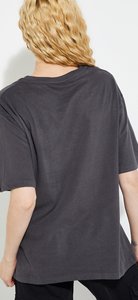 Camiseta Larga para Mujer, Suave, Preencogida, Antipilling, Básica, Informal, Varias Opciones de Color - Product Image 3