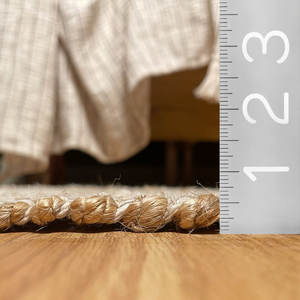 Modern <b>Natural</b> Fiber Jute Area <b>Rug</b> Woven Set - Product Image 3