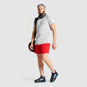 กางเกงขาสั้นผ้าแคนวาสลำลองสำหรับผู้ชายสไตล์ใหม่ปี 2026 แห้งเร็ว ระบายอากาศได้ดี เป็นมิตรกับสิ่งแวดล้อม ลายเรียบ ใช้กลางแจ้ง ลดราคา - Product Image 4