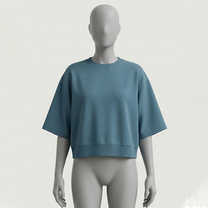 Camisetas de Algodón 100% para Mujer, Personalizadas al por Mayor, Económicas, Impresas, de Verano, Ecológicas, de Alta Calidad, Casuales, Transpirables y Ajustadas - Product Image 2