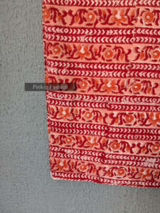 Tela Ecológica Hecha a Mano 100% Algodón con Estampado Artesanal para Vestidos y Prendas - Product Image 4